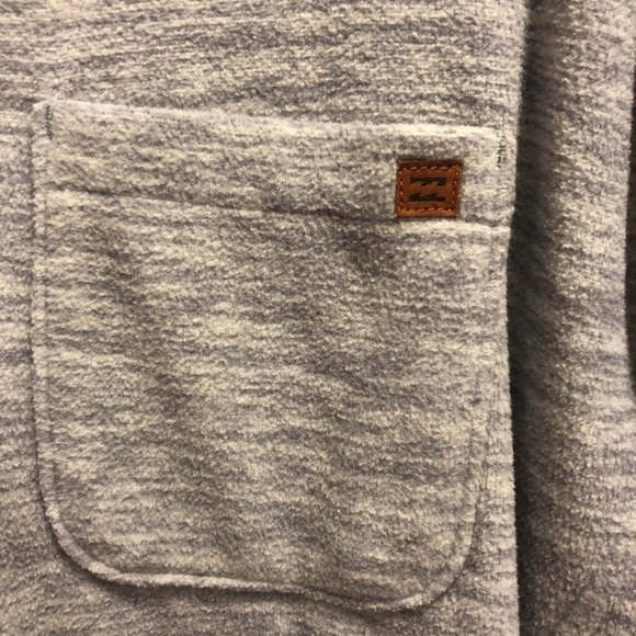 Billabong, X-Large, Smoky Grey Pullover Hoodie - Picture 3 of 4